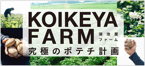 KOIKEYA FARM 湖池屋ファーム 究極のポテチ計画